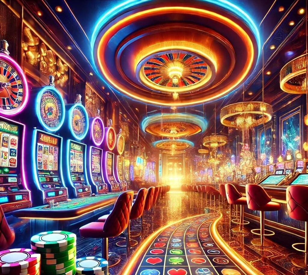 saladapg Ambiente vibrante de cassino online
